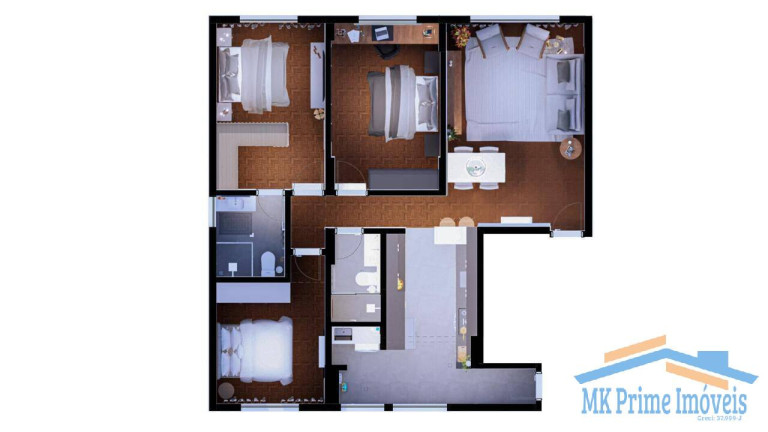 Imagem Apartamento com 3 Quartos à Venda, 103 m² em Pinheiros - São Paulo Imagem Apartamento com 3 Quartos à Venda, 103 m² em Pinheiros - São Paulo