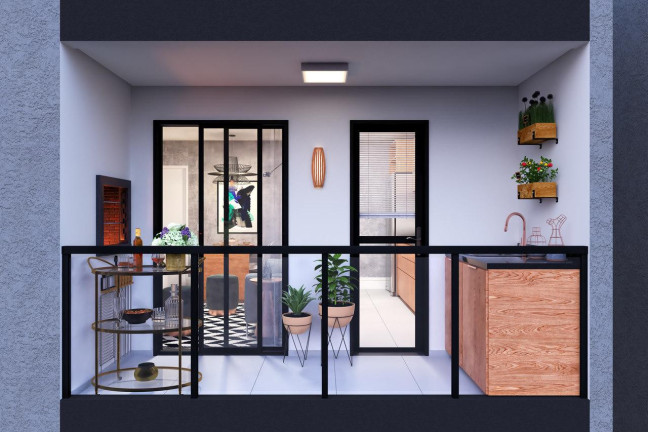 Imagem Apartamento com 2 Quartos à Venda, 49 m² em Capão Raso - Curitiba