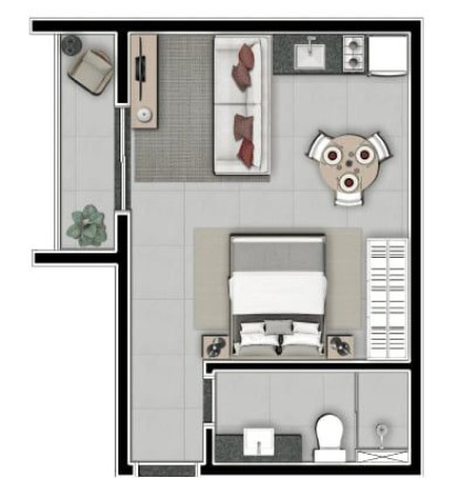 Imagem Apartamento com 1 Quarto à Venda, 33 m² em Vila Mariana - São Paulo Imagem Apartamento com 1 Quarto à Venda, 33 m² em Vila Mariana - São Paulo