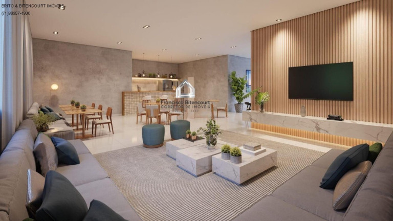 Imagem Imóvel com 3 Quartos à Venda, 74 m² em Piatã - Salvador Imagem Imóvel com 3 Quartos à Venda, 74 m² em Piatã - Salvador