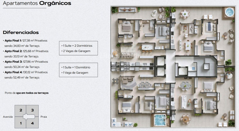Imagem Apartamento com 3 Quartos à Venda, 95 m² em Praia Brava - Itajaí
