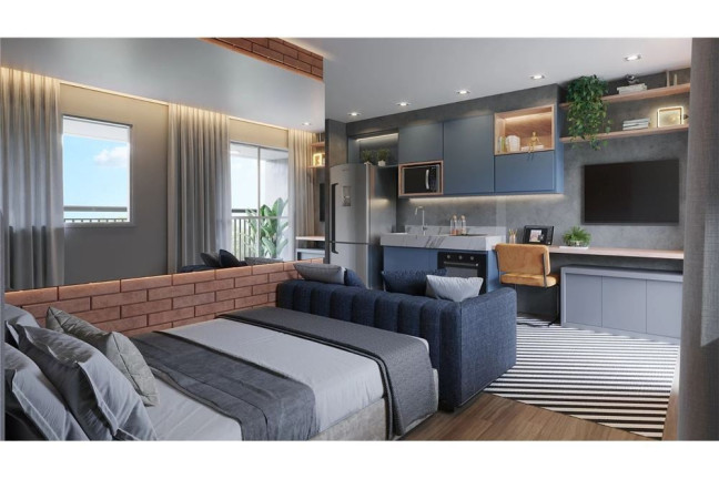 Imagem Apartamento com 1 Quarto à Venda, 30 m² em Vila Olímpia - São Paulo