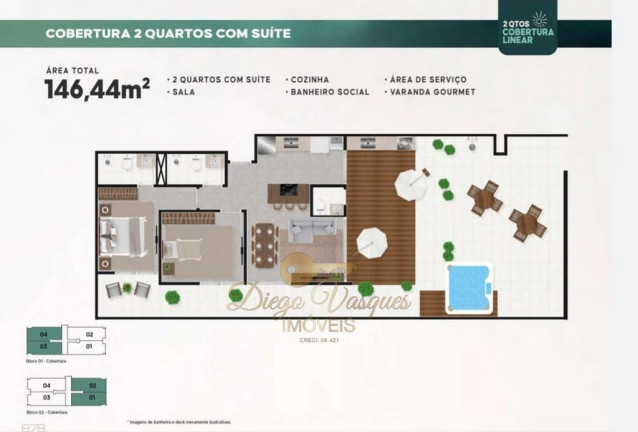 Imagem Apartamento com 2 Quartos à Venda, 146 m² em Várzea - Teresópolis Imagem Apartamento com 2 Quartos à Venda, 146 m² em Várzea - Teresópolis