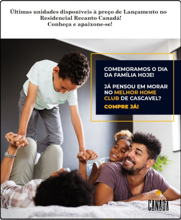 Imagem Apartamento com 2 Quartos à Venda, 62 m² em Canadá - Cascavel