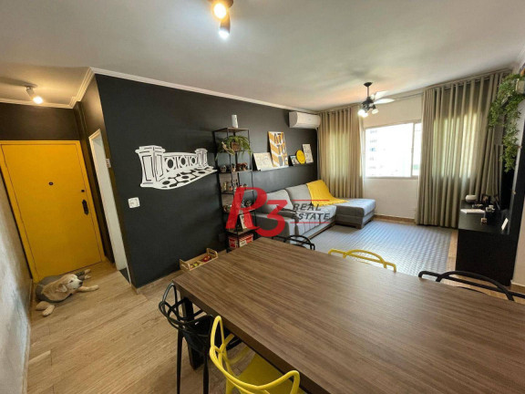 Imagem Apartamento com 2 Quartos à Venda, 100 m² em Gonzaga - Santos Imagem Apartamento com 2 Quartos à Venda, 100 m² em Gonzaga - Santos