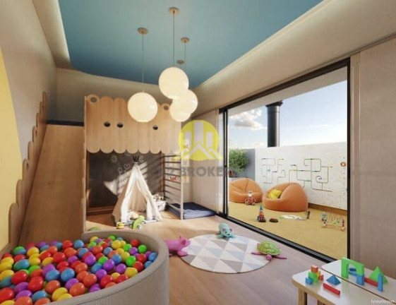 Imagem Studio com 1 Quarto à Venda, 28 m² em Portão - Curitiba Imagem Studio com 1 Quarto à Venda, 28 m² em Portão - Curitiba