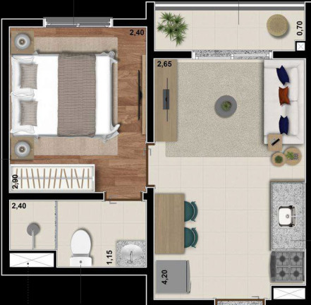 Imagem Apartamento com 1 Quarto à Venda, 26 m² em Saúde - São Paulo Imagem Apartamento com 1 Quarto à Venda, 26 m² em Saúde - São Paulo