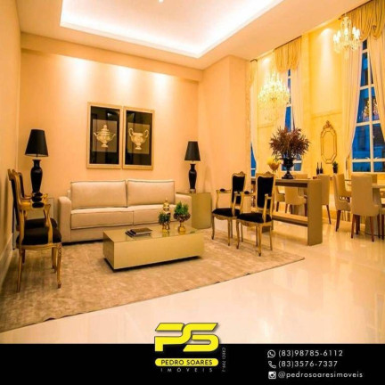 Imagem Apartamento com 4 Quartos à Venda, 325 m² em Altiplano Cabo Branco - João Pessoa