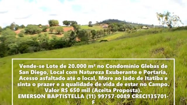 Imagem Imóvel à Venda, 20.000 m² em Sítio Da Moenda - Itatiba