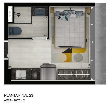 Imagem Imóvel com 1 Quarto à Venda, 26 m² em Vila Mariana - São Paulo