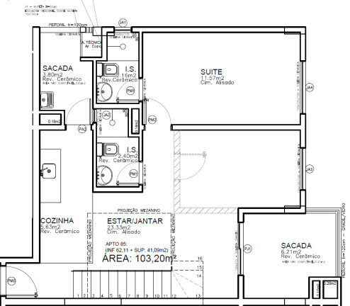 Imagem Cobertura com 3 Quartos à Venda, 121 m² em Boa Vista - Curitiba