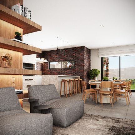 Imagem Casa com 3 Quartos à Venda, 103 m² em Santa Felicidade - Curitiba Imagem Casa com 3 Quartos à Venda, 103 m² em Santa Felicidade - Curitiba