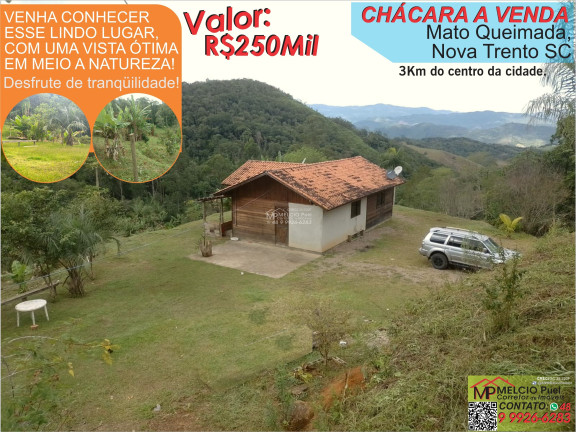 Imóvel com 2 Quartos à Venda, 80 m² em Mato Queimado - Nova Trento