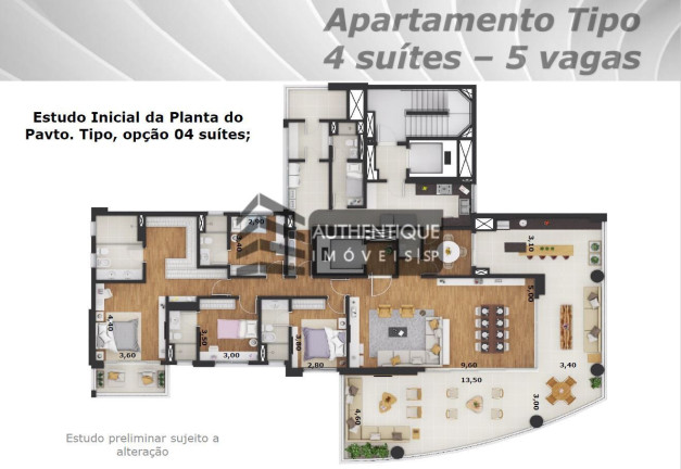 Imagem Apartamento com 4 Quartos à Venda, 325 m² em Paraíso - São Paulo Imagem Apartamento com 4 Quartos à Venda, 325 m² em Paraíso - São Paulo