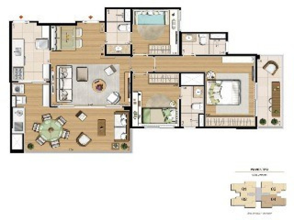 Imagem Apartamento com 3 Quartos à Venda, 108 m² em Vila Mariana - São Paulo
