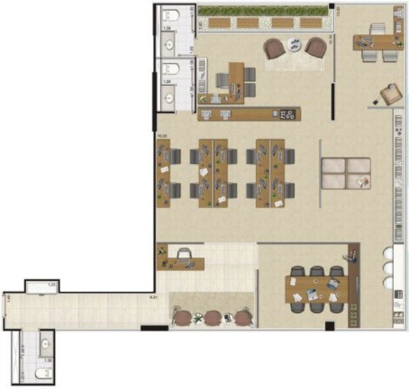 Imagem Sala Comercial à Venda, 66 m² em Bethaville I - Barueri Imagem Sala Comercial à Venda, 66 m² em Bethaville I - Barueri
