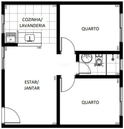 Imagem Apartamento à Venda, em Bom Jesus - Campo Largo Imagem Apartamento à Venda, em Bom Jesus - Campo Largo