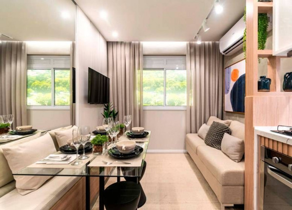 Imagem Apartamento com 2 Quartos à Venda, 32 m² em Jardim Itacolomi - São Paulo