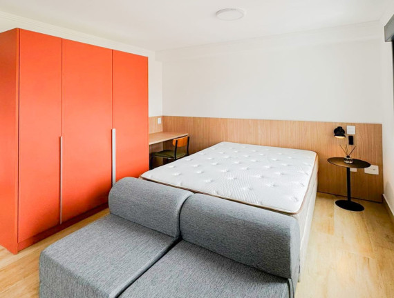 Imagem Apartamento com 1 Quarto para Alugar, 34 m² em República - São Paulo