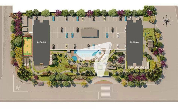 Imagem Apartamento com 2 Quartos à Venda, 55 m² em Presidente Kennedy - Fortaleza