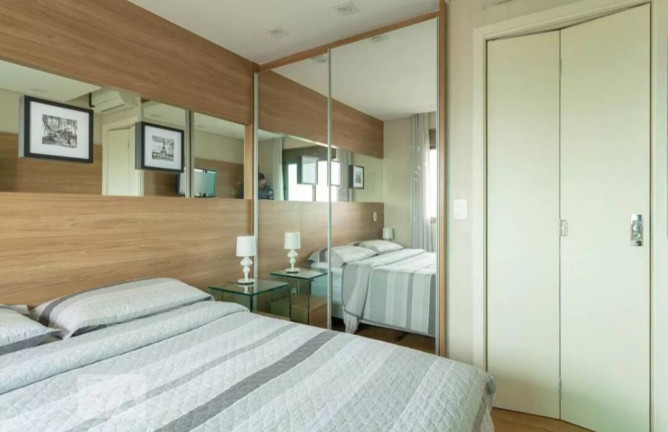 Imagem Apartamento com 1 Quarto para Alugar, 40 m² em Brooklin Paulista - São Paulo Imagem Apartamento com 1 Quarto para Alugar, 40 m² em Brooklin Paulista - São Paulo