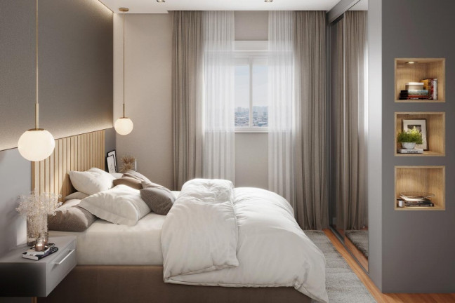 Imagem Apartamento com 2 Quartos à Venda, 35 m² em Vila Esperança - São Paulo