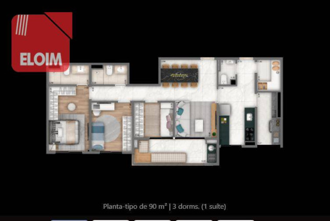 Imagem Apartamento com 3 Quartos à Venda, 90 m² em Barra Funda - São Paulo