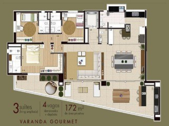Imagem Apartamento com 4 Quartos à Venda, 171 m² em Perdizes - São Paulo Imagem Apartamento com 4 Quartos à Venda, 171 m² em Perdizes - São Paulo