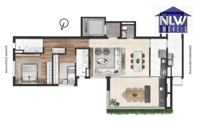 Imagem Apartamento com 2 Quartos à Venda, 128 m² em Pinheiros - São Paulo Imagem Apartamento com 2 Quartos à Venda, 128 m² em Pinheiros - São Paulo