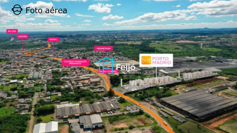 Imagem Apartamento com 2 Quartos à Venda, 38 m² em Parque Dos Anjos - Gravataí