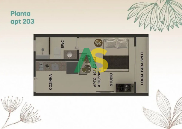 Imagem Imóvel com 1 Quarto à Venda, 22 m² em Paissandu - Recife Imagem Imóvel com 1 Quarto à Venda, 22 m² em Paissandu - Recife