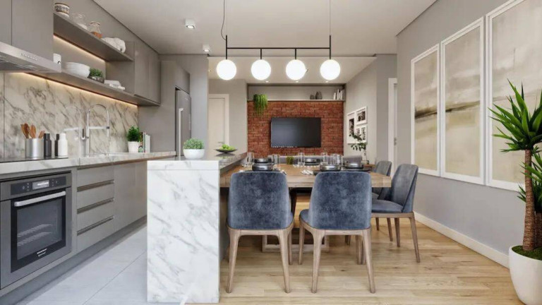 Imagem Apartamento com 2 Quartos à Venda, 55 m² em água Verde - Curitiba