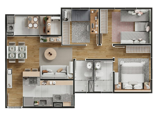 Imagem Imóvel com 2 Quartos à Venda, 64 m² em Bonfim - Campinas Imagem Imóvel com 2 Quartos à Venda, 64 m² em Bonfim - Campinas