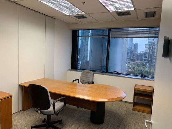 Imagem Sala Comercial para Alugar, 589 m² em Cidade Monções - São Paulo