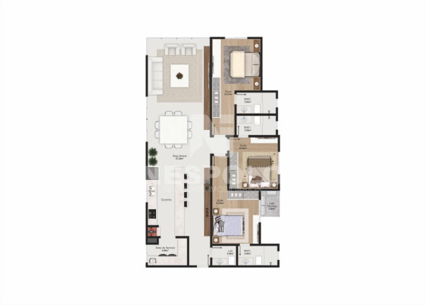 Imagem Apartamento à Venda, 126 m² em Pioneiros - Balneario Camboriu