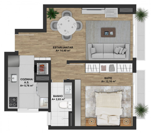 Imagem Apartamento com 2 Quartos à Venda, 76 m² em Floresta - Gramado Imagem Apartamento com 2 Quartos à Venda, 76 m² em Floresta - Gramado