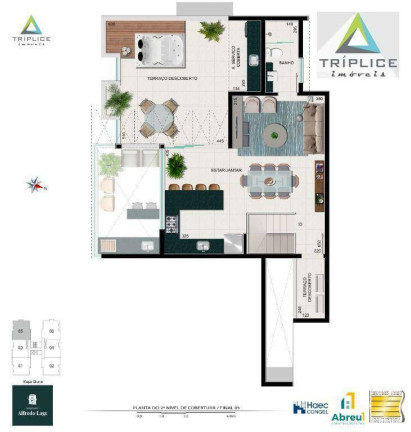 Imagem Cobertura com 3 Quartos à Venda, 178 m² em São Mateus - Juiz De Fora Imagem Cobertura com 3 Quartos à Venda, 178 m² em São Mateus - Juiz De Fora