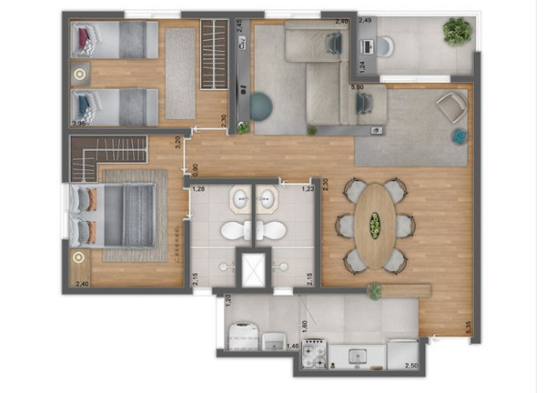 Imagem Apartamento com 2 Quartos à Venda, 44 m² em Limão - São Paulo