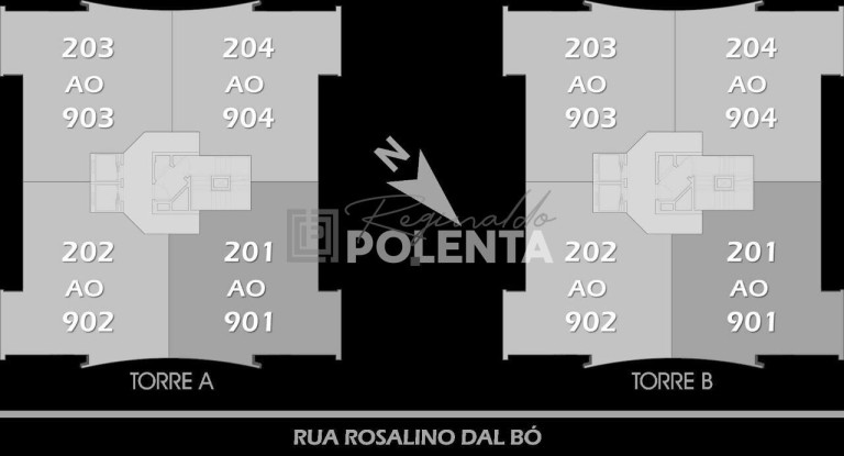 Imagem Apartamento com 3 Quartos à Venda, 97 m² em Santa Bárbara - Criciúma