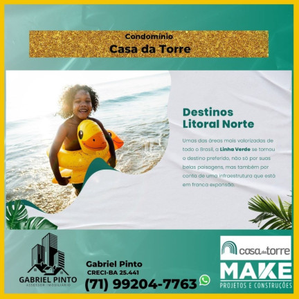 Imagem Terreno à Venda, 274 m² em Açu Da Torre - Mata De São João Imagem Terreno à Venda, 274 m² em Açu Da Torre - Mata De São João