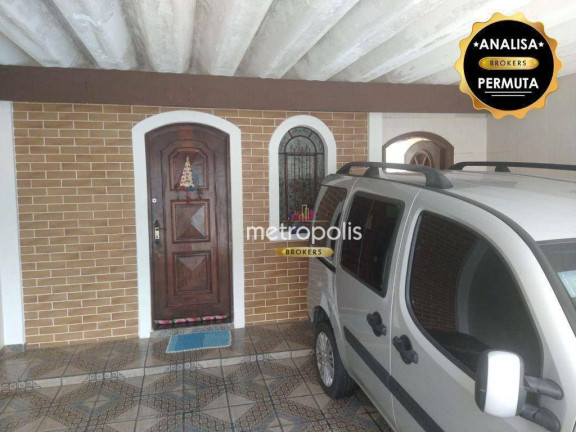 Sobrado com 4 Quartos à Venda, 154 m² em Vila Camilópolis - Santo André