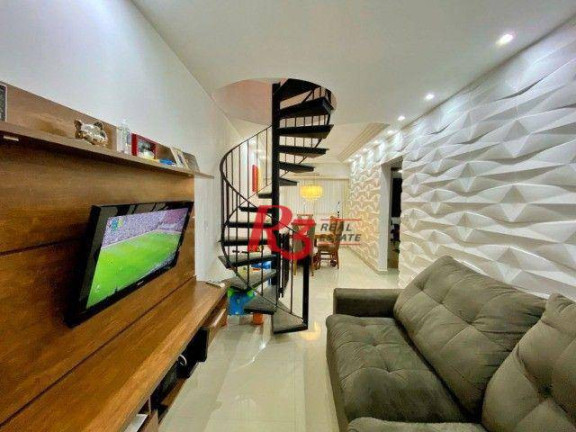 Imagem Cobertura com 3 Quartos à Venda, 207 m² em Marapé - Santos Imagem Cobertura com 3 Quartos à Venda, 207 m² em Marapé - Santos