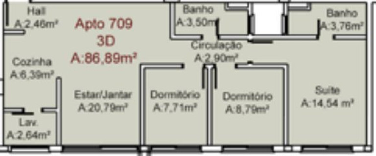 Imagem Apartamento com 3 Quartos à Venda, 87 m² em Santa Tereza - Porto Alegre Imagem Apartamento com 3 Quartos à Venda, 87 m² em Santa Tereza - Porto Alegre