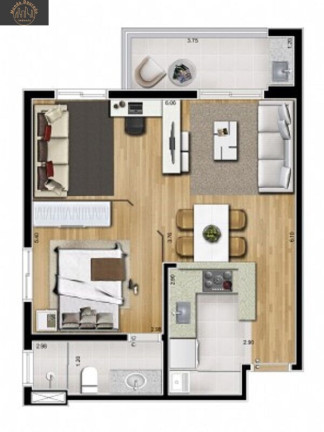 Imagem Apartamento com 1 Quarto à Venda, 50 m² em Rudge Ramos - São Bernardo Do Campo Imagem Apartamento com 1 Quarto à Venda, 50 m² em Rudge Ramos - São Bernardo Do Campo