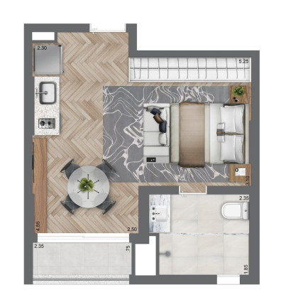 Imagem Studio com 1 Quarto à Venda, 38 m² em Vila Mariana - São Paulo Imagem Studio com 1 Quarto à Venda, 38 m² em Vila Mariana - São Paulo