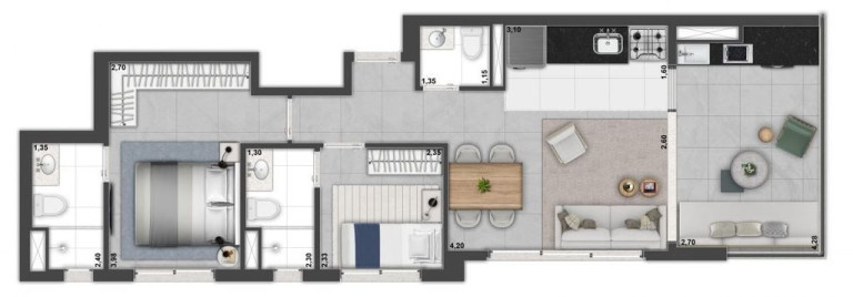 Imagem Apartamento com 2 Quartos à Venda, 64 m² em Jardim Paulista - São Paulo Imagem Apartamento com 2 Quartos à Venda, 64 m² em Jardim Paulista - São Paulo