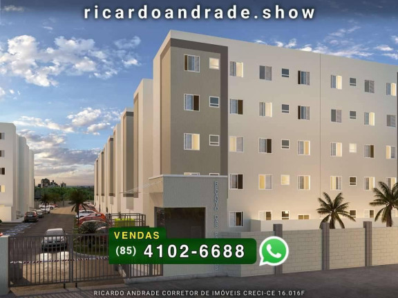 Imagem Apartamento com 2 Quartos à Venda, 38 m² em Jangurussu - Fortaleza Imagem Apartamento com 2 Quartos à Venda, 38 m² em Jangurussu - Fortaleza