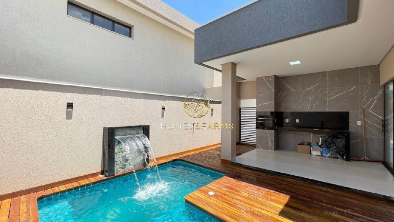 Imagem Casa com 3 Quartos à Venda, 158 m² em Jardins Bolonha - Senador Canedo Imagem Casa com 3 Quartos à Venda, 158 m² em Jardins Bolonha - Senador Canedo
