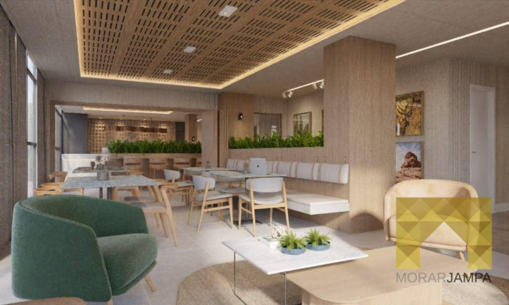 Apartamento com 1 Quarto à Venda, 19 m² em Cabo Branco - João Pessoa