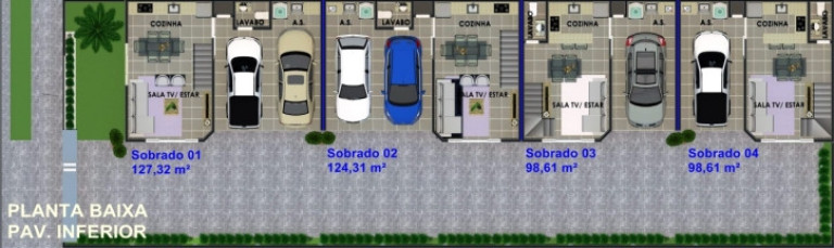 Imagem Sobrado com 4 Quartos à Venda, 125 m² em Coqueiral - Cascavel